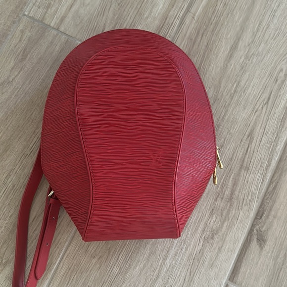 COPY - Louis Vuitton Epi Mabillon Backpack Castillan Red - Picture 8 of 14